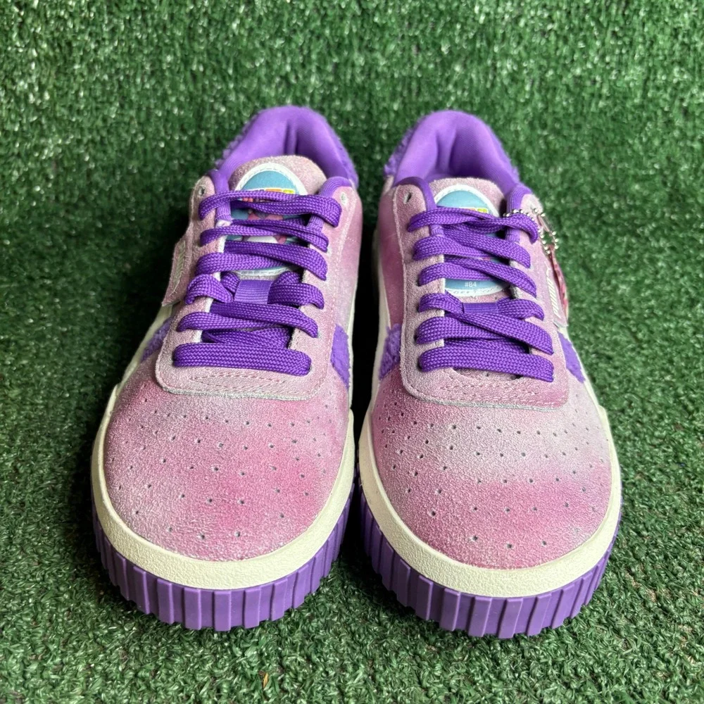 NEW Puma Cali Star Squishmallows Lola Suede Sneaker Purple Kids Sz 4.5(Womens 6)